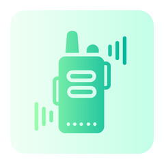 Walkie Talkie  gradient icon