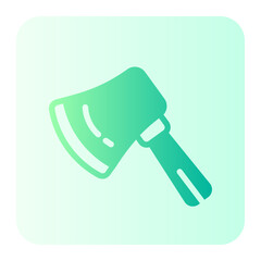 Axe gradient icon