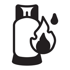 Gas  glyph icon