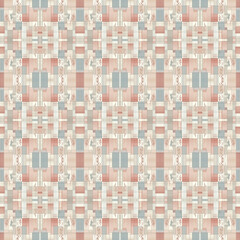 Plaid pattern for textile design