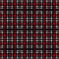 Plaid pattern for textile design
