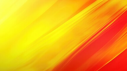 A bright yellow and vibrant red gradient background. Featuring bright yellow transitioning into bold red