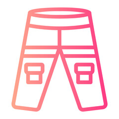 Pants gradient icon
