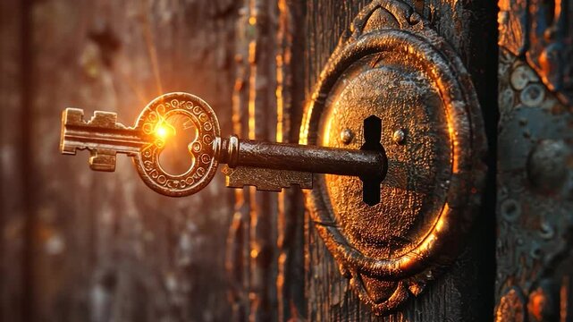 Golden Key to Success:Unlocking Potential and Opportunity