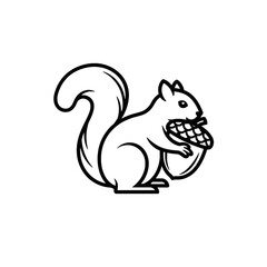 Squirrel with Acorn