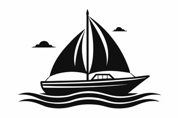 sailing boat silhouette