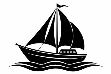 sailing boat silhouette