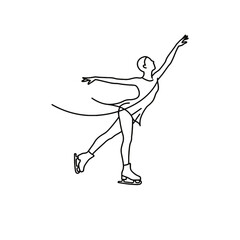 Fototapeta premium Figure skating