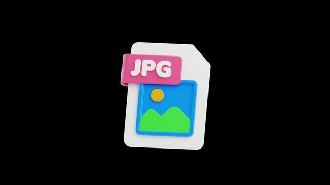 3D Animation of JPG File
