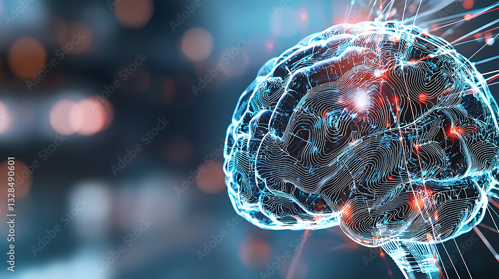 Poster innovative brain insights exploring neurotechnology trends in science digital environment abstract v