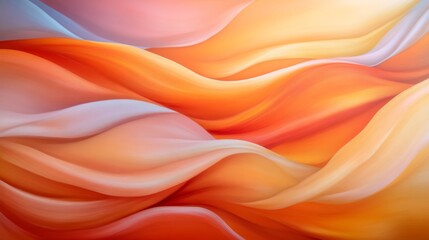 Obraz premium Abstract flowing fabric, vibrant colors