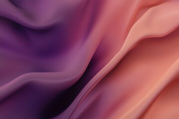 Obraz premium A dark plum to light peach abstract gradient background. Featuring rich plum tones blending into soft peach hues
