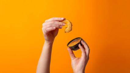 Crispy golden fried calamari rings served with lemon wedges, a classic seafood appetizer.