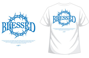 Christian bible verse t shirt design illustration vector	