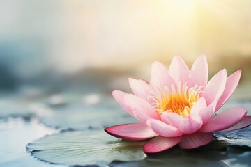 pink lotus flower