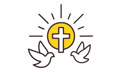 Obraz premium Easter Designs – Cute, Christian, Pastel & Spring-Themed Graphics