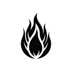 vector fire icon vector illustration
