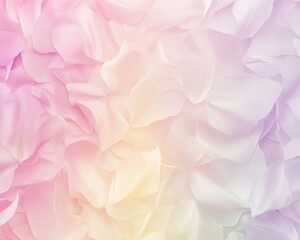 A delicate floral pastel abstract gradient background. Featuring soft petal-like transitions