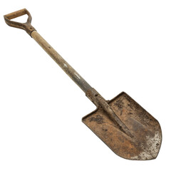 rusty old shovel