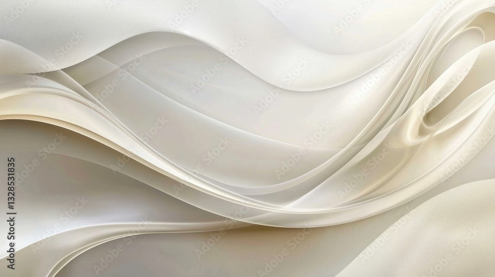 Poster a smooth, flowing abstract background with soft gradient colors blending seamlessly in a modern mini
