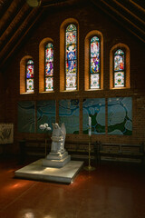 interior of the church