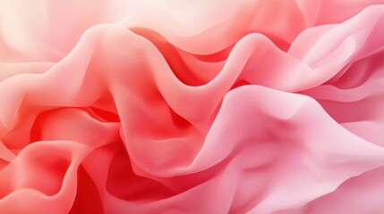 Obraz premium A gradient from coral red to soft pink. Featuring coral tones blending into soft pink hues