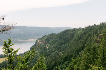 A View Of The Columbia River Gorge