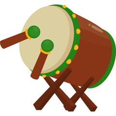 Mosque Drum Illustration