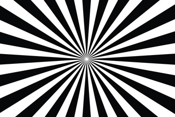 Movie showing in cinema, black retro classic movie theater billboard, vector illustration, vintage background, speed line