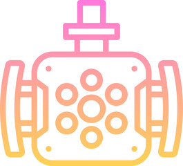 Obraz premium Dental lamp icon