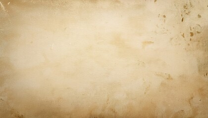 Obraz premium vintage textured paper background with warm lighting distressed stains ink spatter faded center antique beige