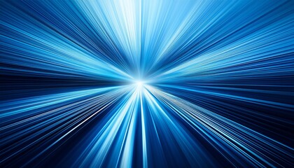 radial blur blue rays abstract background