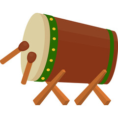 Mosque Drum Illustration