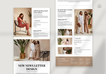 Email News Letter Layout