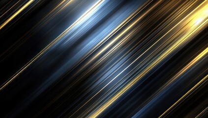 High-quality HDR image featuring gold and midnight blue gradient beams, perfect for text overlays.