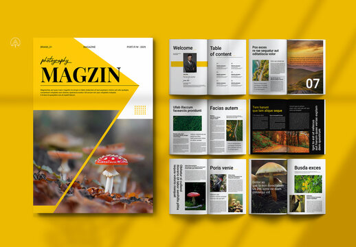 Photography Magazine Template