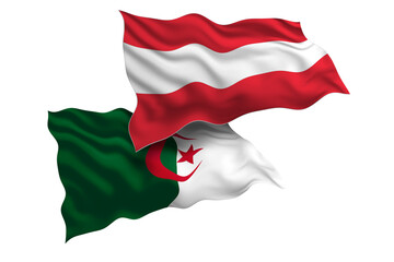 Austria and Algeria Friendship Flags Diplomatic Relations of Two countries, Sports competition