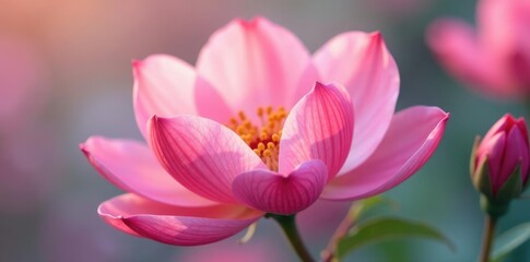 Obraz premium Delicate flower petals with subtle color variations, blossom, isolated