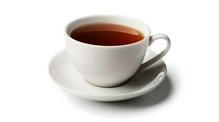 Obraz premium cup of tea isolated on white background PNG