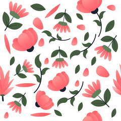 Floral Seamless Pattern