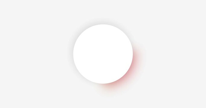 Video 4k white circle relax 