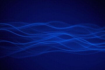 Fototapeta premium blue abstract painting on a white background