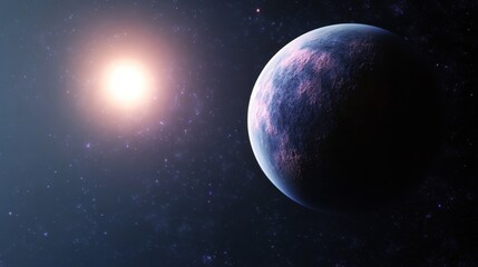Obraz premium a Distant Exoplanet