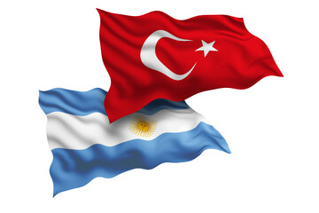 Turkey and Argentina Friendship Flags Diplomatic Relations of Two countries, Sports competition