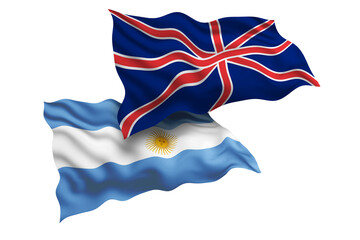 United Kingdom and Argentina Friendship Flags Diplomatic Relations of Two countries, Sports competition