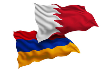 Bahrain and Armenia Friendship Flags Diplomatic Relations of Two countries, Sports competition