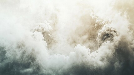 Ethereal Grunge Background with Vintage Texture, Digital Painting Style Illustration, Old Paper Aesthetic, Atmospheric Artwork