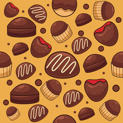 Dessert Seamless Pattern