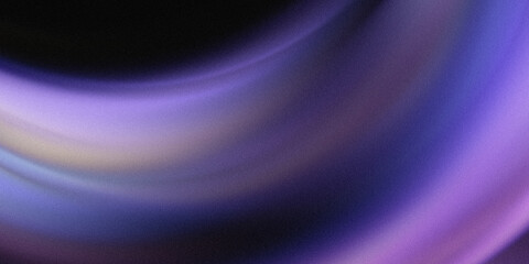Abstract flowing gradient background in dark tones of purple and black creating a sense of depth and mystery