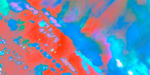 Indigenous Tribal. Colourful Ikat Shapes.